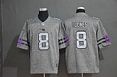 Nike Giants 8 Daniel Jones 2019 Gray Gridiron Gray Vapor Untouchable Limited Jersey,baseball caps,new era cap wholesale,wholesale hats